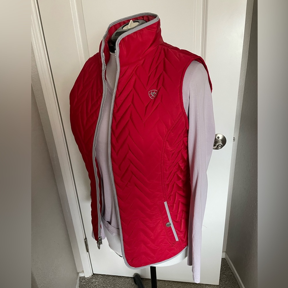 Red vest by Ariat